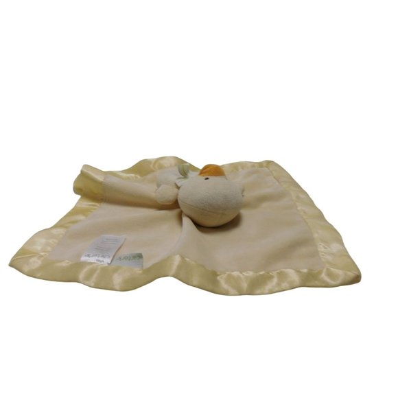 Carter's Lovey Duck Ring  Rattle Yellow Plush Security Blanket - Picture 7 of 10